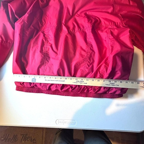 Holloway Men's Red Lightweight‎ Lined Jacket Windbreaker Activewear - Picture 7 of 10